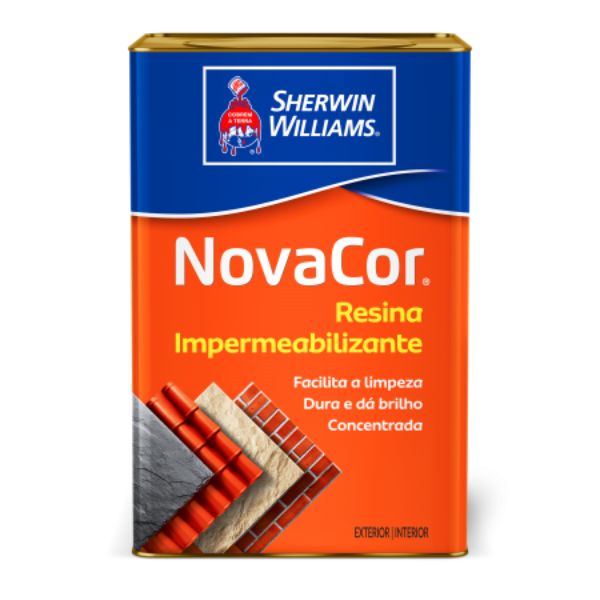 Resina Impermeabilizante Novacor Lata 18L Sherwin Williams