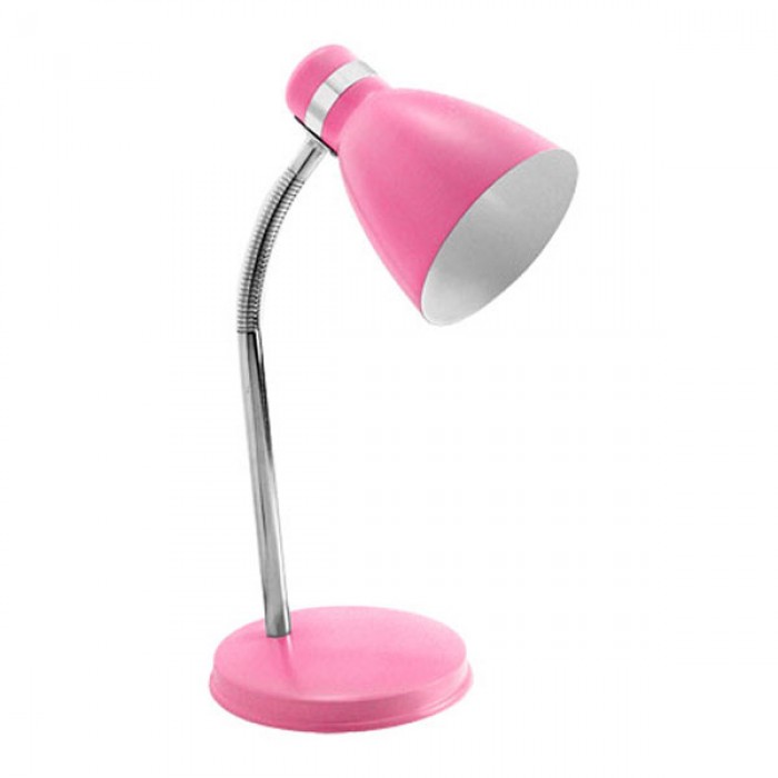 LUMINÁRIA DE MESA ARTICULAVEL ROSA E27