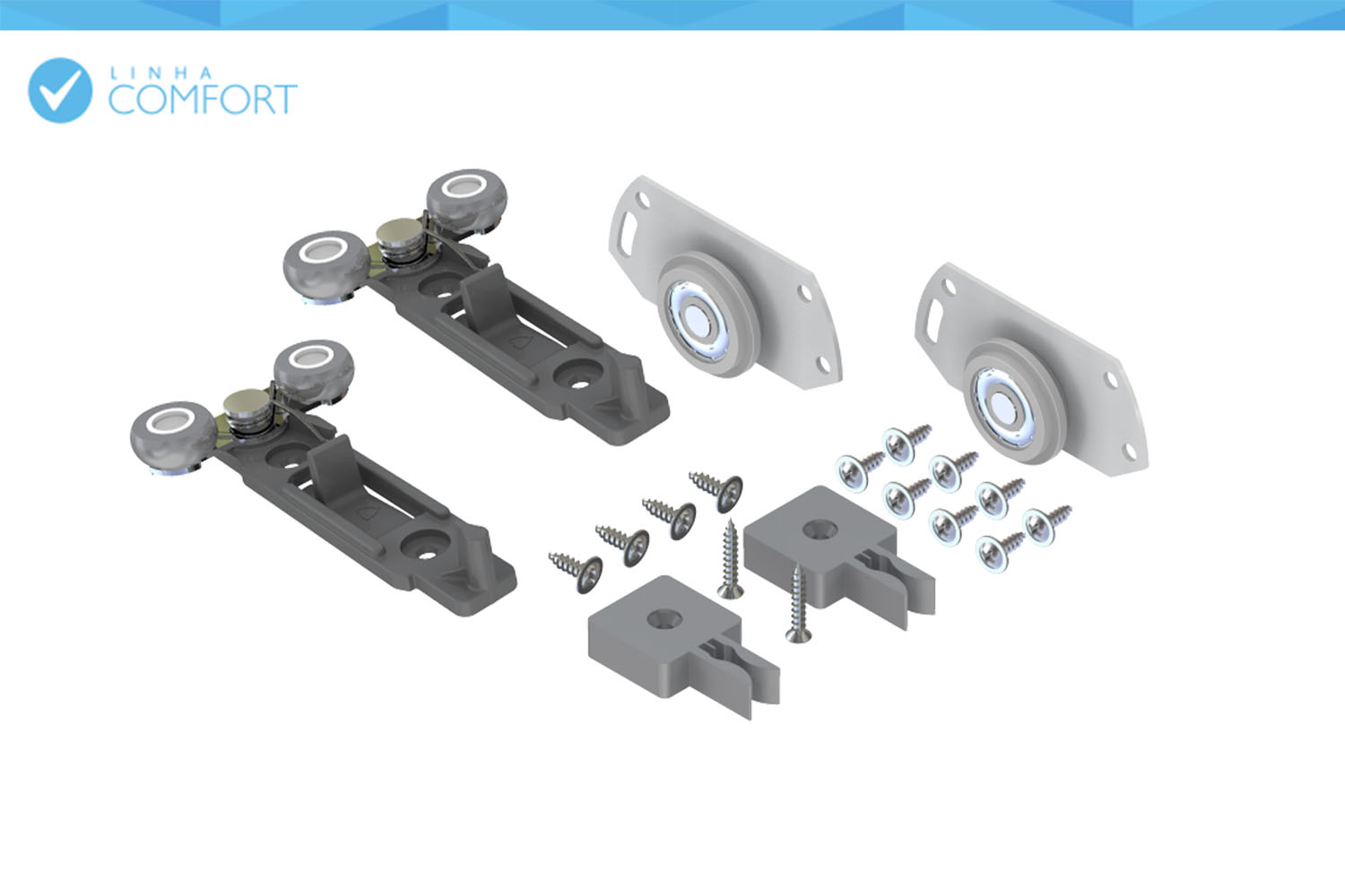 SISTEMA PARA PORTA DE CORRER CM 50