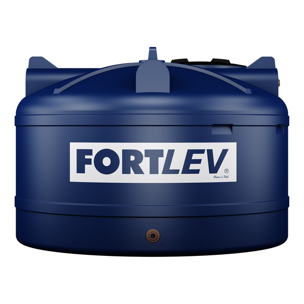 Tanque de Polietileno 2000L com Tampa Fortlev