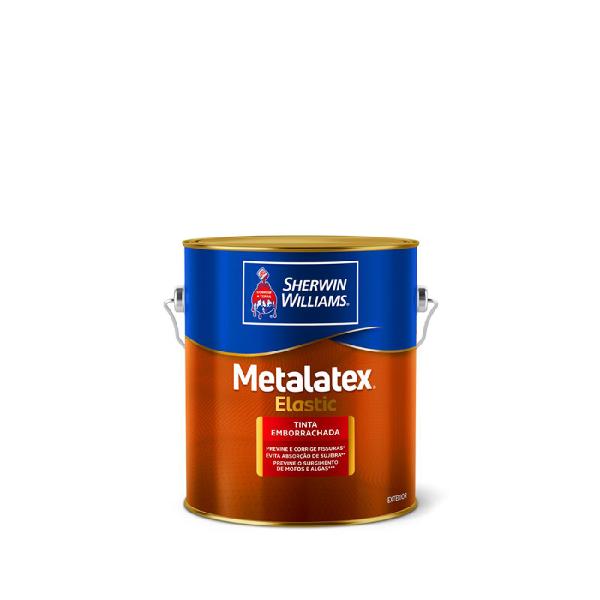 Tinta Acrílica Elastic Fosco 3,6L Branco Neve Metalatex Sherwin Williams