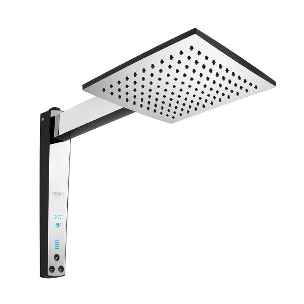 Ducha Acqua Century Digital Preto/Cromado 6800W Lorenzetti