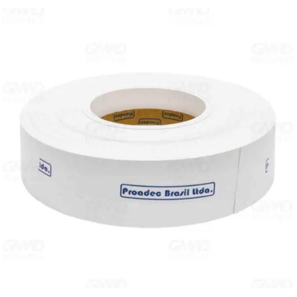 Fita de Borda 64mm Branco Texturizado (Rolo com 20m) Proadec